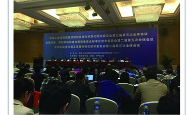 虹润公司参加全国工业过程测量控制和自动化标准化技术委员会第五届第五次全体会议