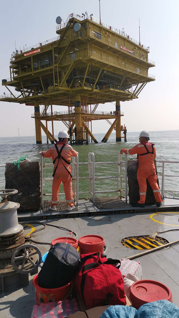 虹润不怕远征难，直挂云帆济沧海-虹润仪表为海上风电运行保驾护航